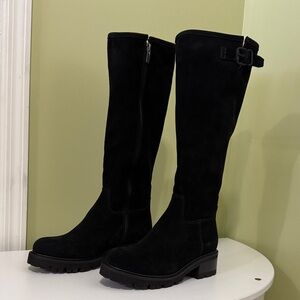 La CANADIENNE Black Over the Knee Boots size 5.5 women